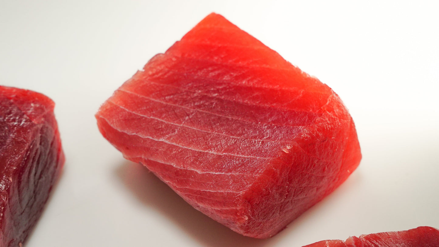 Hawaiian Ahi Bright Red Sashimi Cut