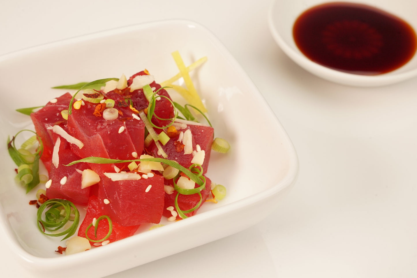 Hawaiian Ahi Bright Red Sashimi Cut