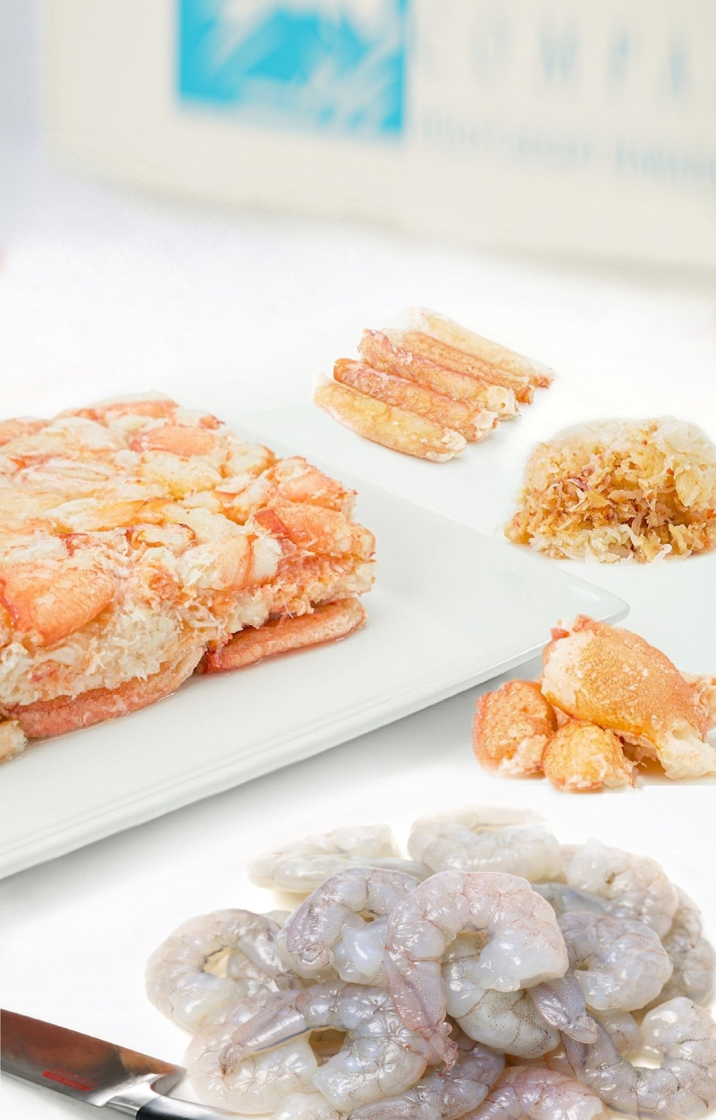 Deep Sea Crab 2.5 lbs And Gourmet Shrimp 2 lbs